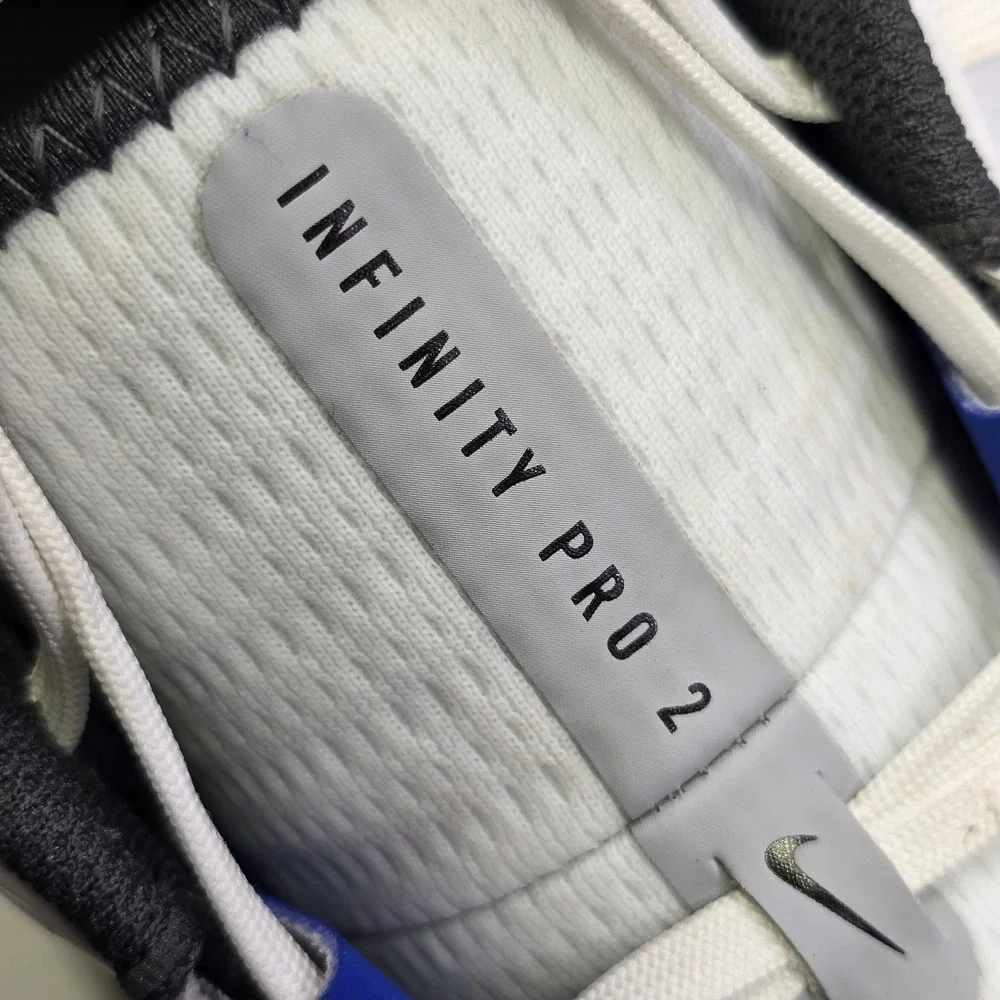 Nike Air Zoom Infinity Pro 2 Golf Shoes Mens 10.5 White DJ5593-104 Sports Clean! - Picture 7 of 9